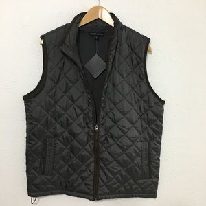 NWT Tricots St Raphael Diamond Stitch Pillow Vest